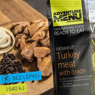 Adventure Menu® - 100% MASO Krůtí maso na cibulce