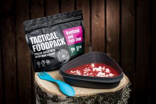 Dehydrované jídlo Tactical Foodpack® polévka z červené řepy s feta sýrem