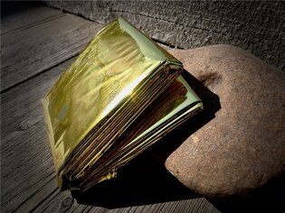 Izotermická fólie zlato-stříbrná 220x140 cm 