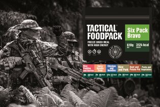 Set dehydrovaného jídla Tactical Foodpack® Tactical Six Pack Bravo