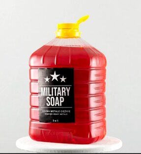 Speciální tekuté mýdlo na ruce, tělo a vlasy Military Soap®